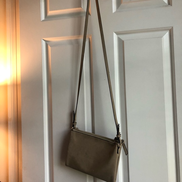 Nude crossbody purse! good size with two sides - Picture 2 of 4